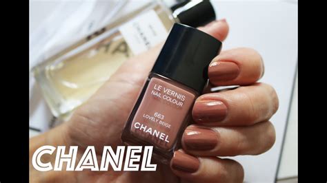 chanel le vernis infinite|chanel lovely beige nail polish.